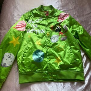 Looney tunes jacket Marvin the Martian looney tunes bomber jacket